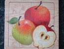 Drvene puzzle - Jabuka