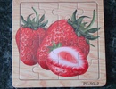 Drvene puzzle - Jagoda