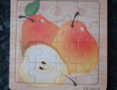 Drvene puzzle - Kruška