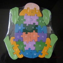 Drvene puzle - žaba